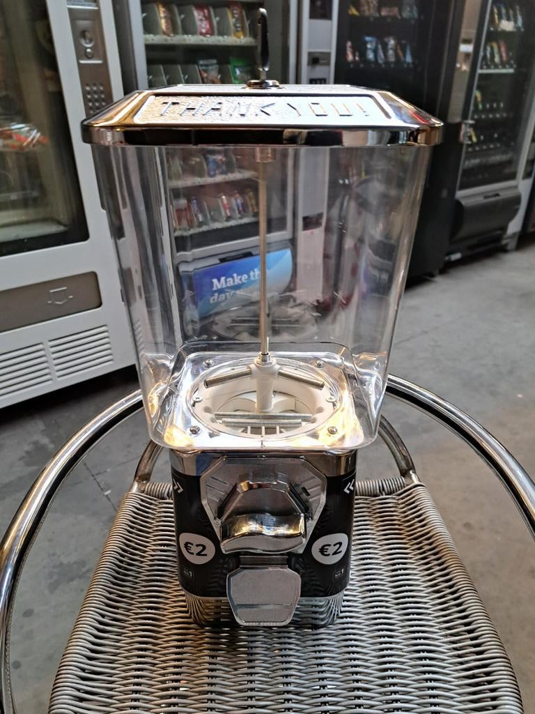 Capsule automaat  op 2 x 2,- euro, Ophalen