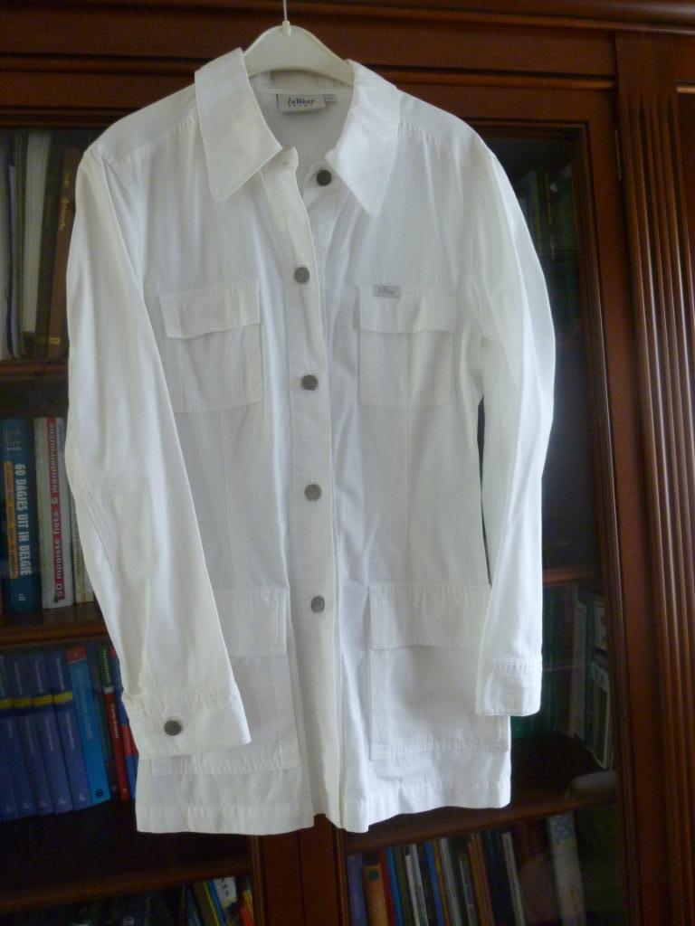 dames vest, Ophalen, Wit, Maat 42/44 (L), Nieuw