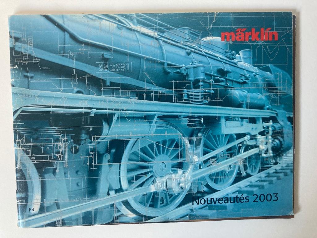 Märklin catalogus 2003 modeltreinen, Hobby en Vrije tijd, Ophalen of Verzenden, Märklin