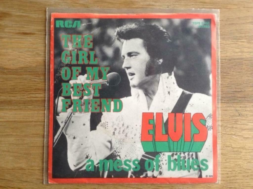 single elvis presley, Ophalen of Verzenden, Rock en Metal