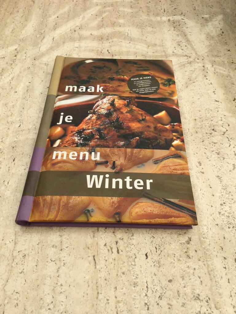 Maak je menu winter, Boeken, Ophalen of Verzenden, Zo goed als nieuw