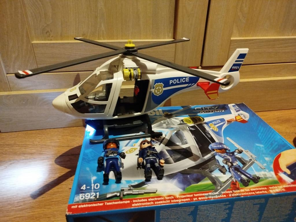 Playmobiel politiehelikopter, Ophalen of Verzenden