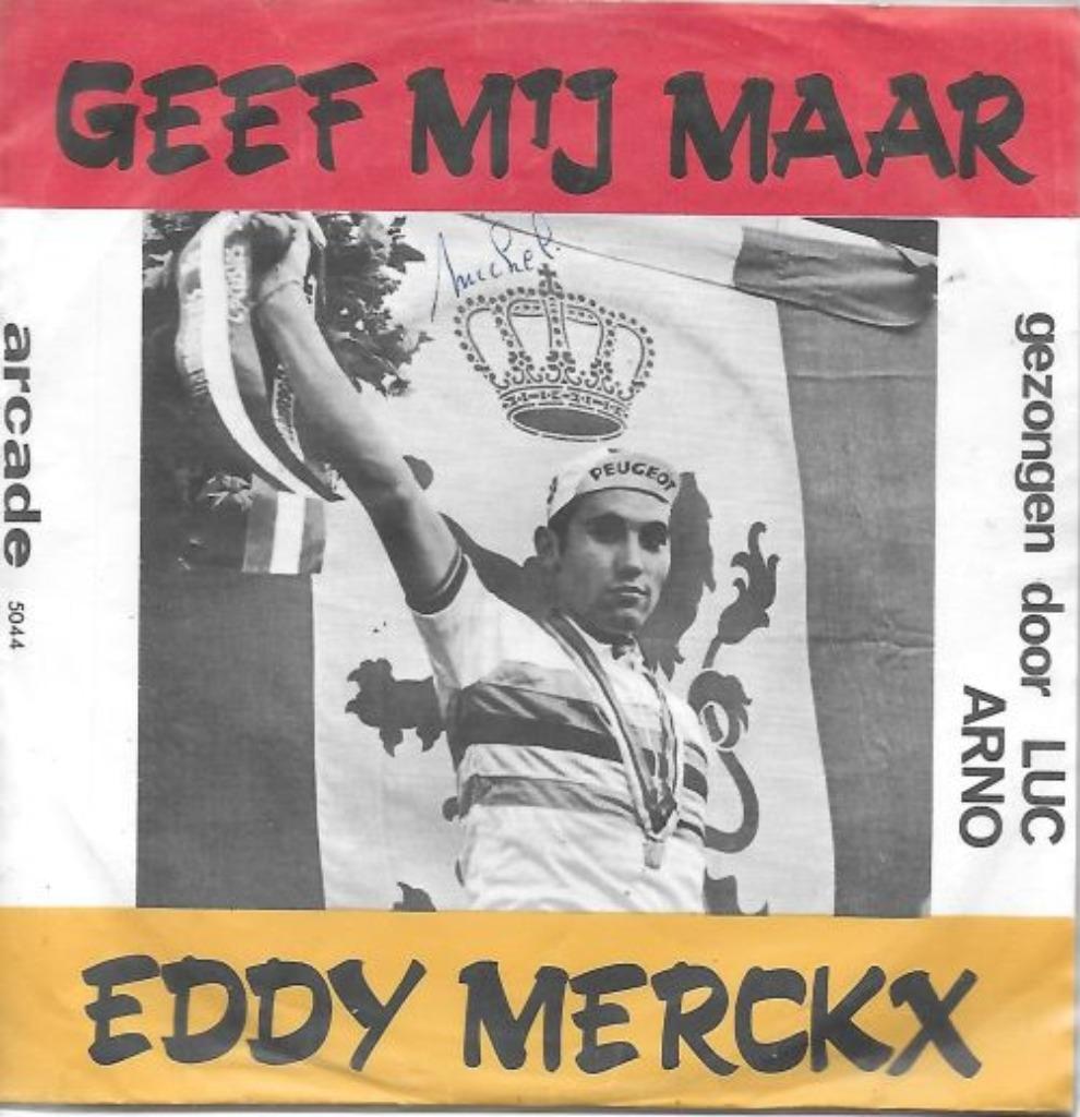 eddy merckx - geef mij maar eddy merckx, Cd's en Dvd's, Ophalen of Verzenden