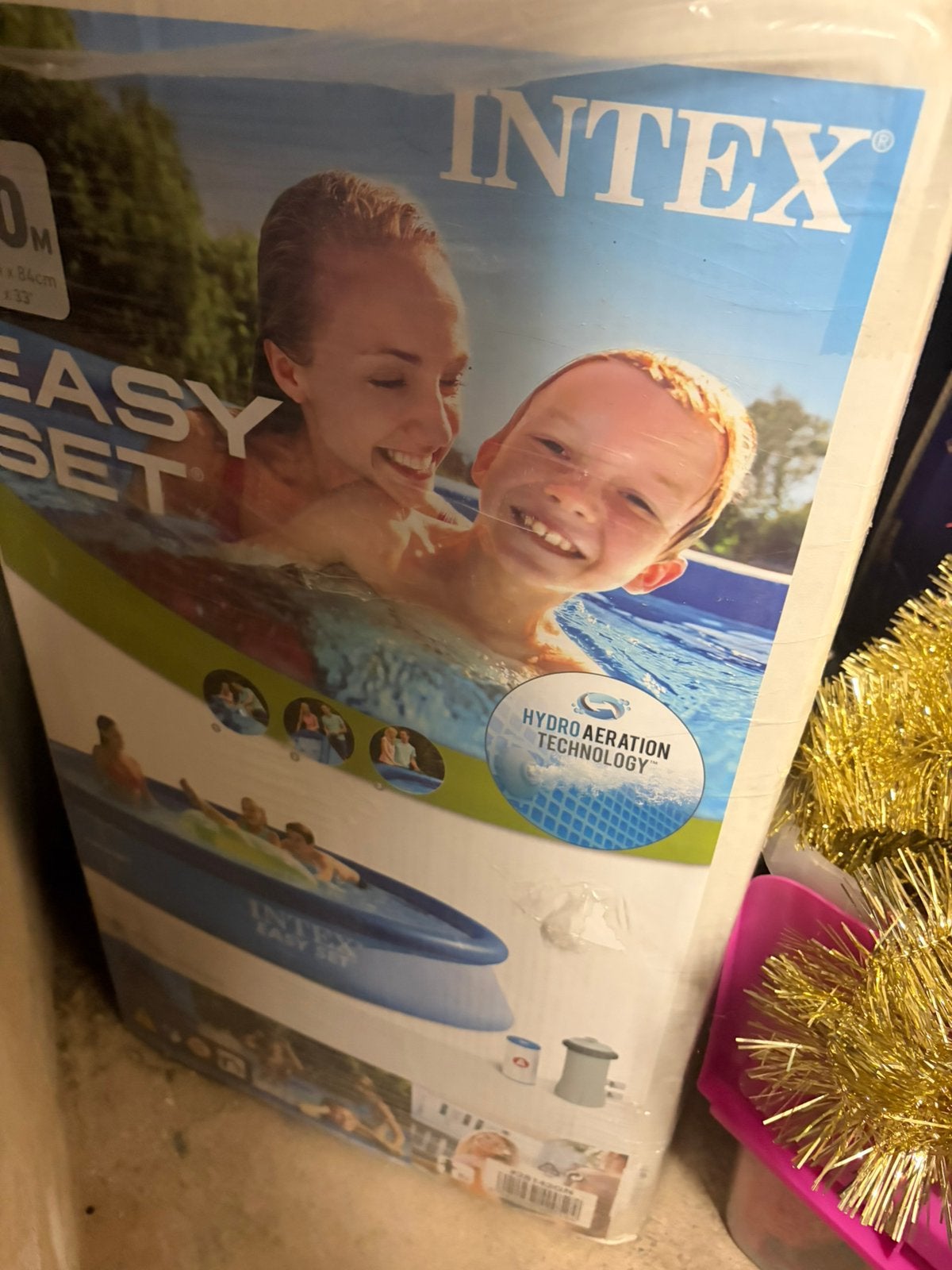 Zwembad intex 3,96m, Tuin en Terras, Zwembaden, 120 cm of meer, Opblaaszwembad, Rond, Ophalen of Verzenden