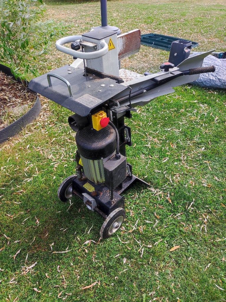 Fendeuse hydraulique 6T, Ophalen, Gebruikt, Handmatig
