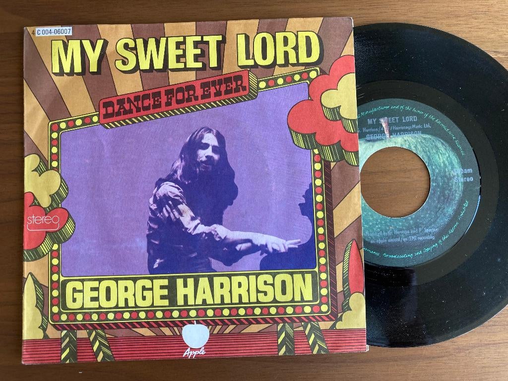 George Harrison – My Sweet Lord, Cd's en Dvd's, Vinyl Singles, Ophalen of Verzenden