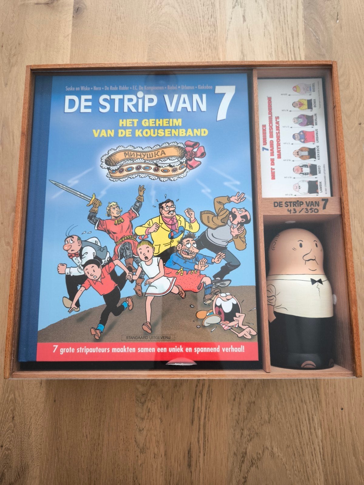 Luxe box de strip van 7     oplage 43/350, Enlèvement ou Envoi