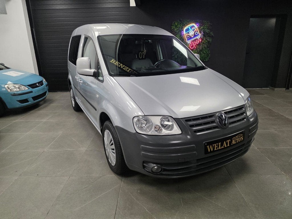 VW CADDY 1.4 BENZINE CARPLAY/NAVIGATIE TOPSTAAT, Bluetooth, Caddy Combi, Bedrijf, Zilver of Grijs