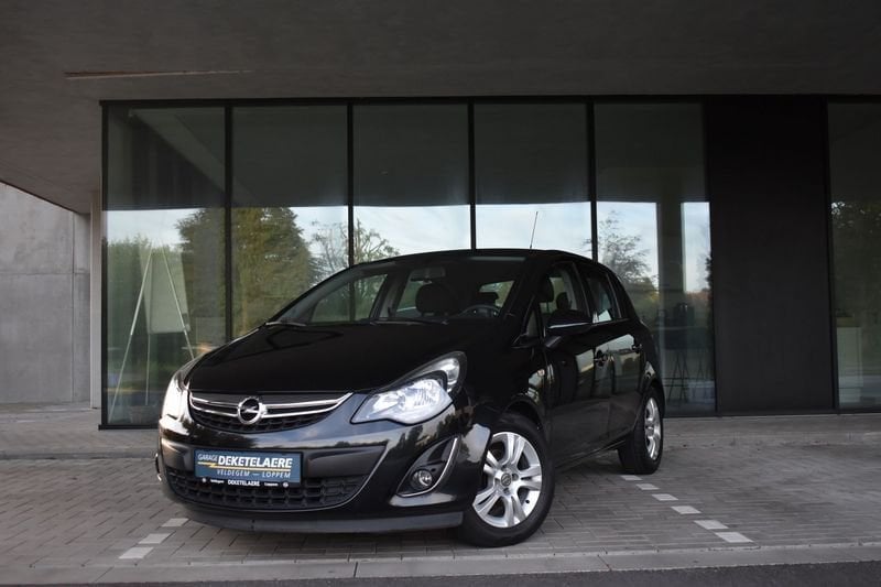 Opel Corsa 1.3CDTi Enjoy S/S *Navi, Autos, Achat, Boîte manuelle, Ordinateur de bord, Noir