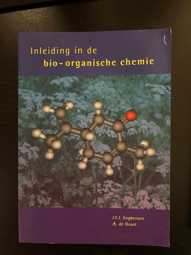 Inleiding in de bio-organische chemie, Boeken, Studieboeken en Cursussen, Verzenden, Zo goed als nieuw