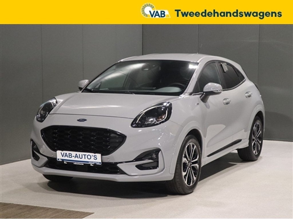 Ford Puma   1.0 ST-LINE MILD HYBRID, 121 g/km, Puma, Zwart, https://public.car-pass.be/vhr/c025e54b-02c7-4143-ae26-49181e267469
