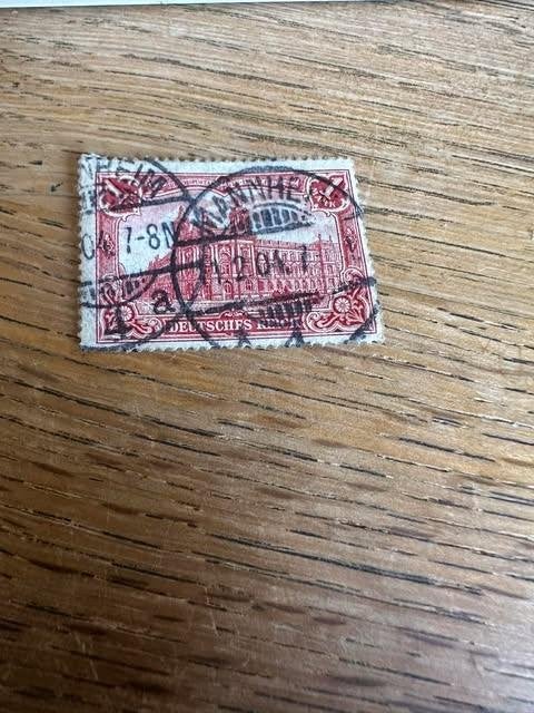 old german stamp deutsches reich, Postzegels en Munten, Postzegels | Europa | Duitsland, Ophalen of Verzenden, Duitse Keizerrijk