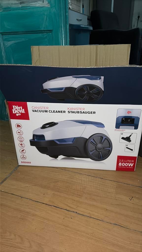 Aspirateur dirt devil neuf, Elektronische apparatuur, Stofzuigers, Ophalen, Zo goed als nieuw