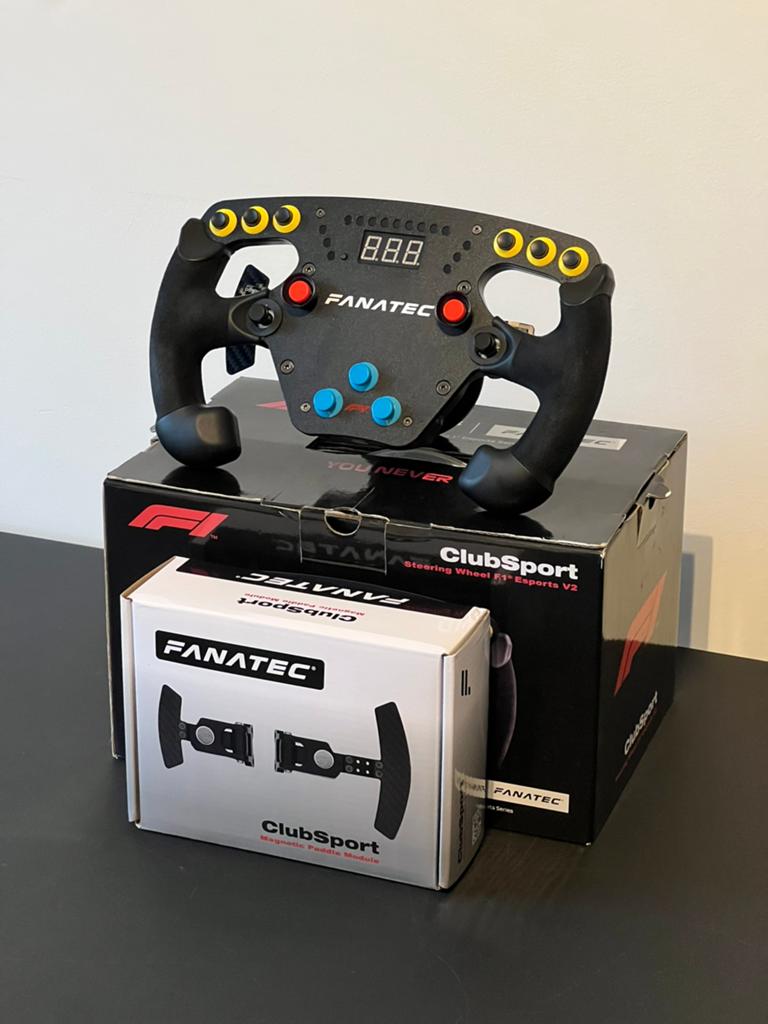 Fanatec ClubSport F1 Esports V2 QR1 met paddle module, Ophalen of Verzenden, Zo goed als nieuw