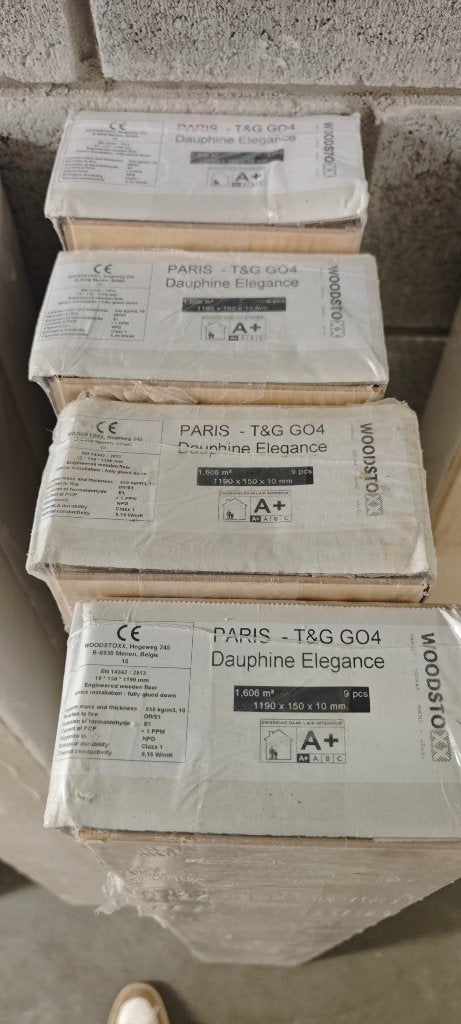 PARKET, Klassiek, Nieuw, Beige, 5 tot 10 m²