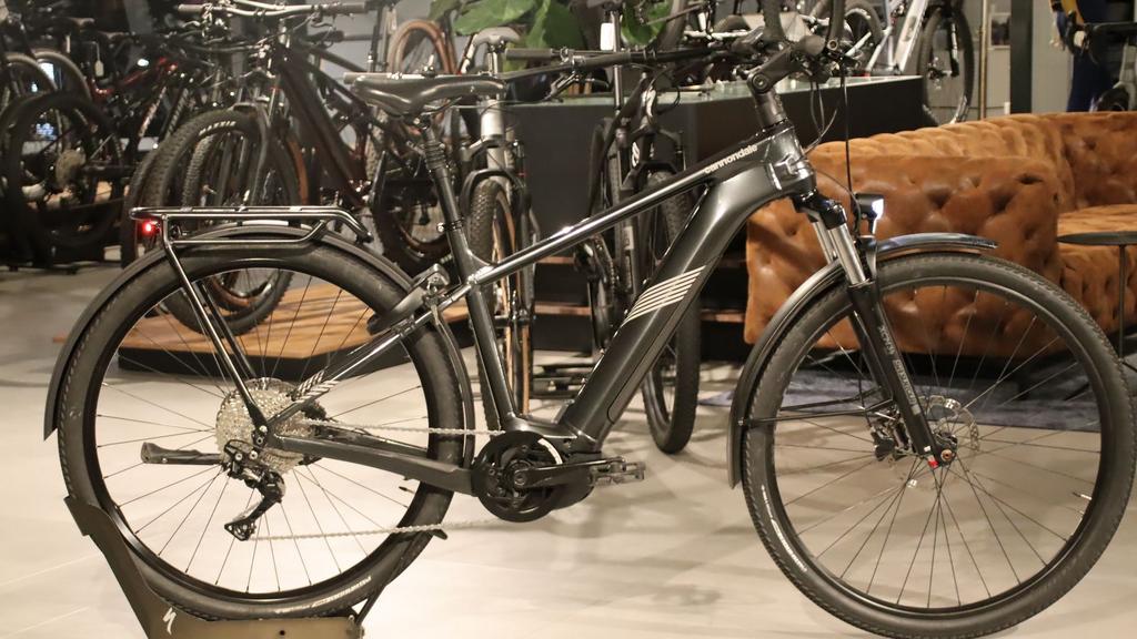 Cannondale Tesoro Neo X 2 Grafiet maat L, Fietsen en Brommers, Overige merken, Gebruikt, -, -