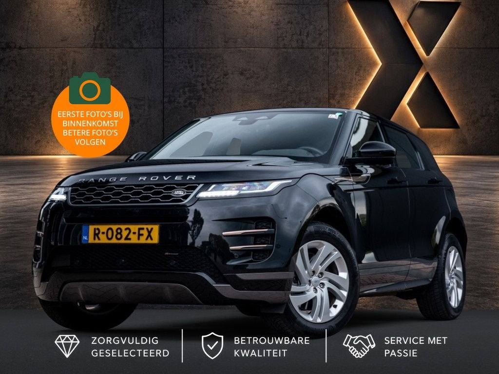 Land Rover Range Rover Evoque 1.5 P300e AWD R-D S | Leder |, Automaat, Zwart, Bedrijf, Hybride Elektrisch/Benzine