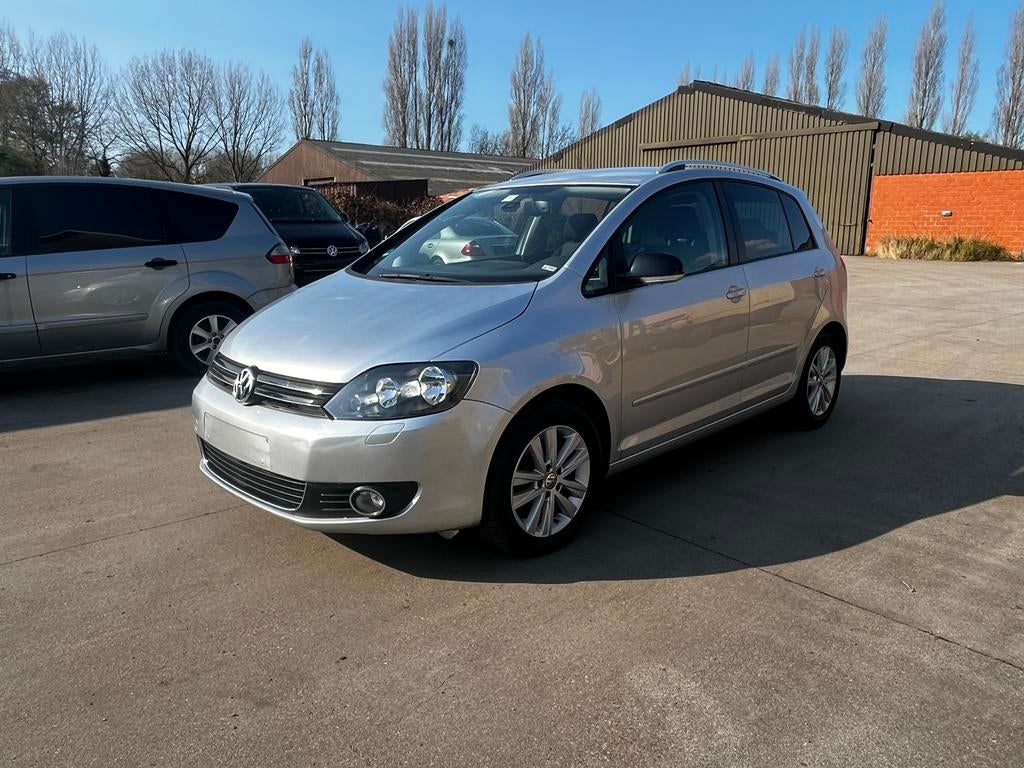 WV GOLF PLUS 1.2 BENZINE EUR5 van 2013 MET 100DKM, Auto's, Euro 5, Monovolume, Zwart, Leder en Stof