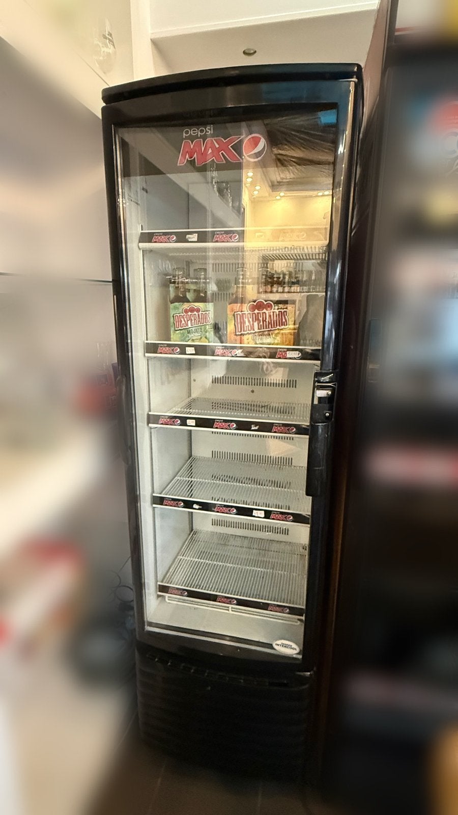 Pepsi MAX Drankenfrigo, 160 cm of meer, Zo goed als nieuw, Ophalen, Vrieskast