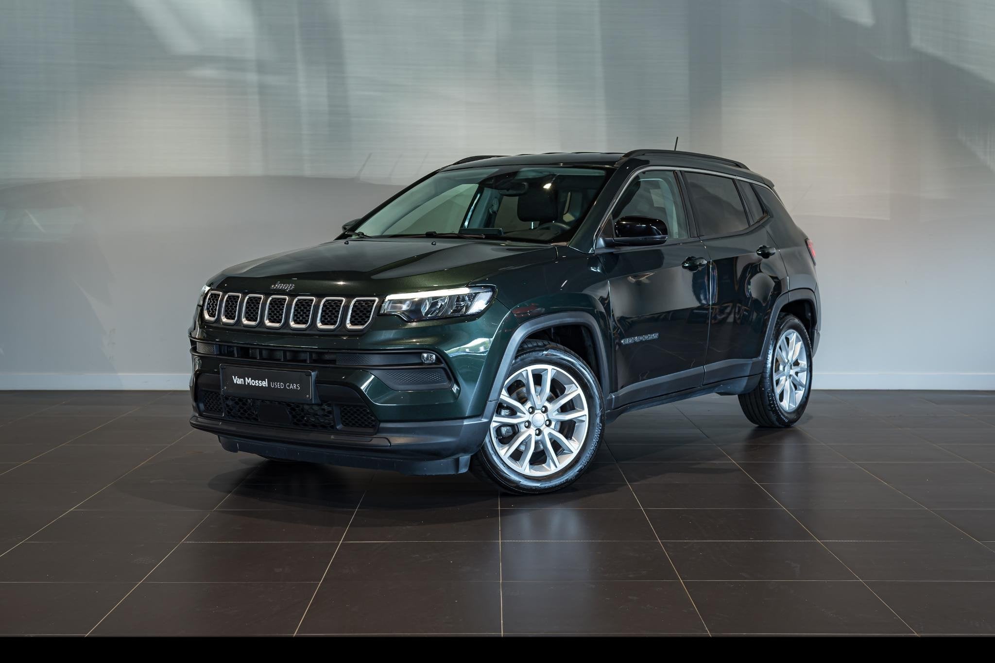 Jeep Compass 1.3 Turbo T4 150 4x2 DDCT Longitude | Camera |, Stof, Gebruikt, 4 cilinders, 1505 kg