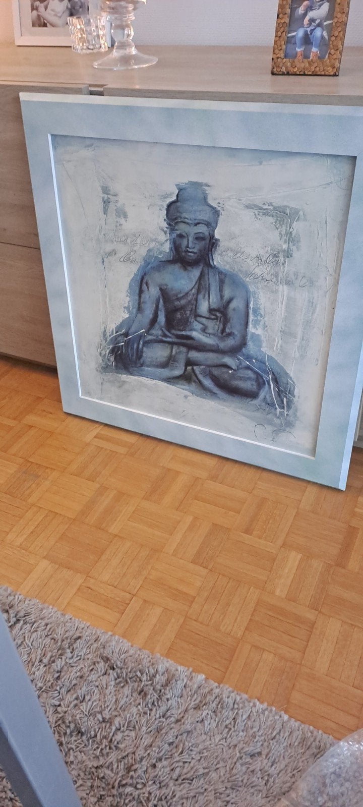 Schilderij met buddah erop., Enlèvement