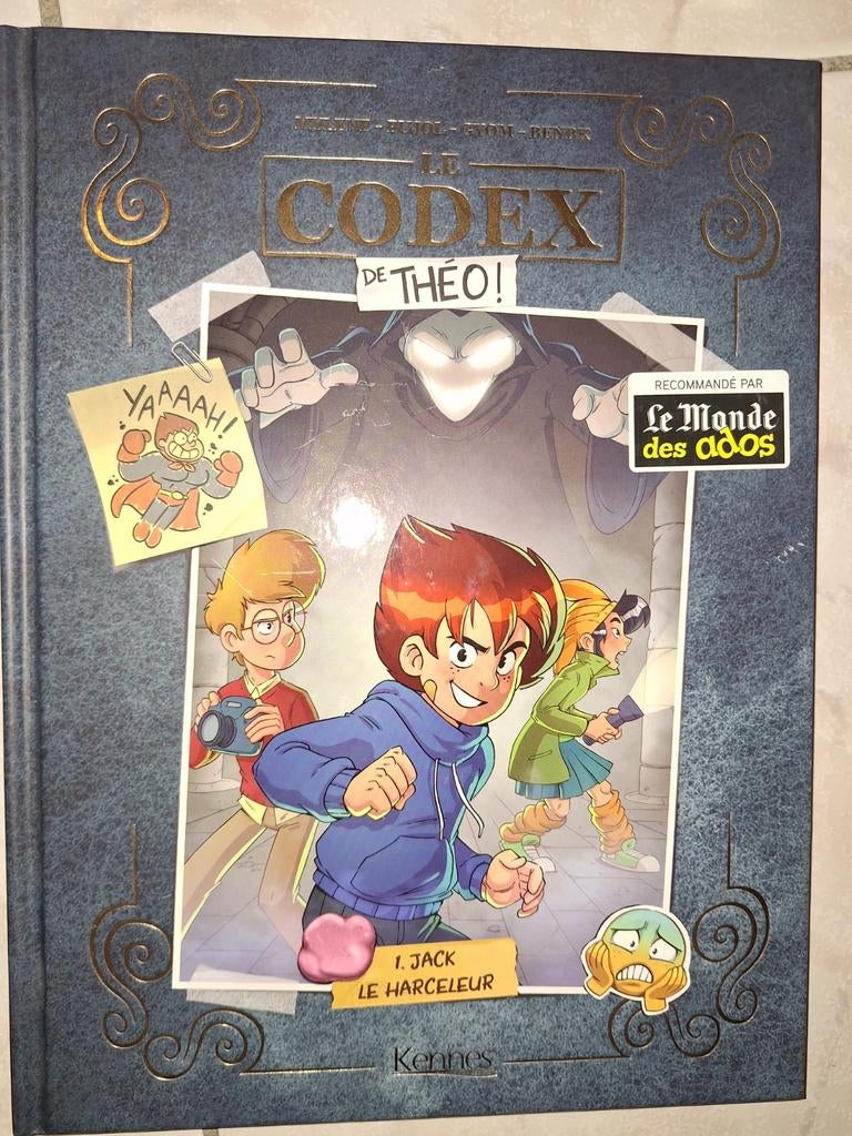 Le Codex de Théo 1 Jack le Harceleur, Une BD, Enlèvement, Comme neuf