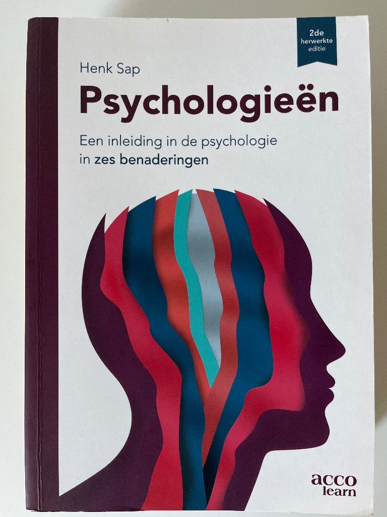 Psychologieën - Henk Sap - 2e herwerkte editie, Boeken, Ophalen of Verzenden, Zo goed als nieuw, Henk Sap