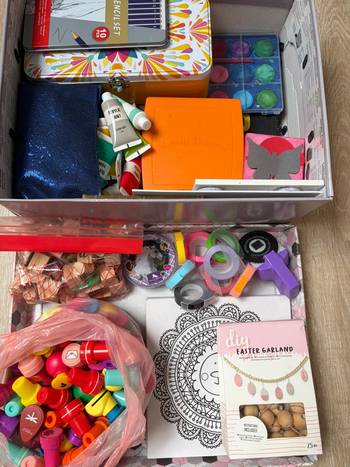 Knutselen, Hobby en Vrije tijd, Ophalen, Gebruikt, Knutselmateriaal