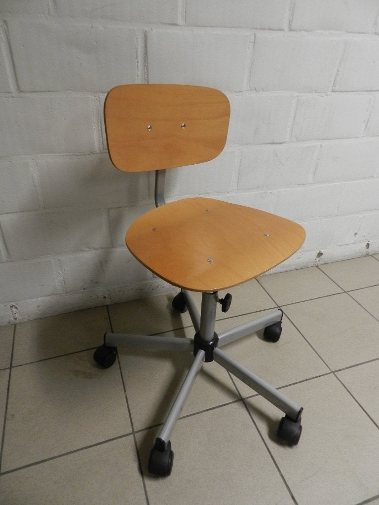 chaise de bureau, Enlèvement, Utilisé, Beige, Chaise de bureau