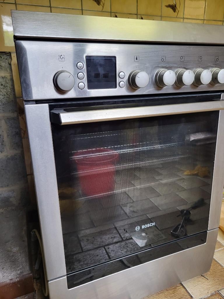 Fornuis Bosch, Huis en Inrichting, Keuken | Keukenelementen, Ophalen, Zo goed als nieuw, Overige kleuren