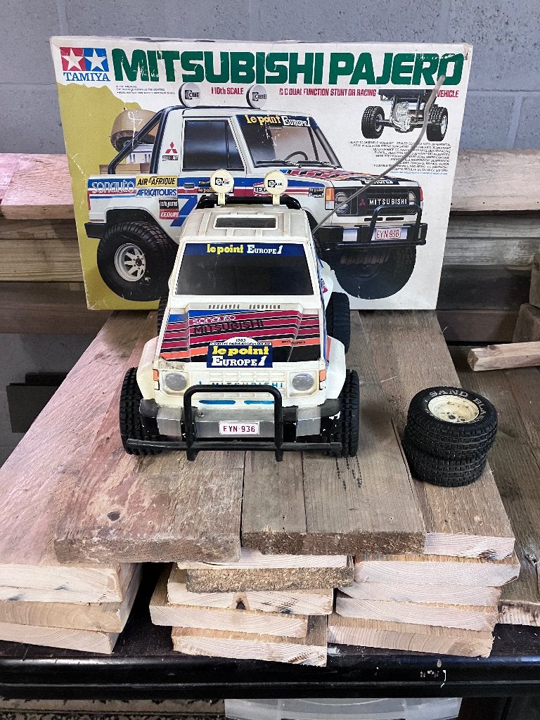 Tamiya RC, Hobby en Vrije tijd, Modelauto's | Overige schalen, Ophalen, Gebruikt, Motor