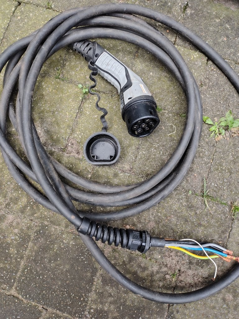 kabel voor laadpaal 7 meter, Autos : Divers, Enlèvement, Comme neuf, Borne de recharge et Câble de charge