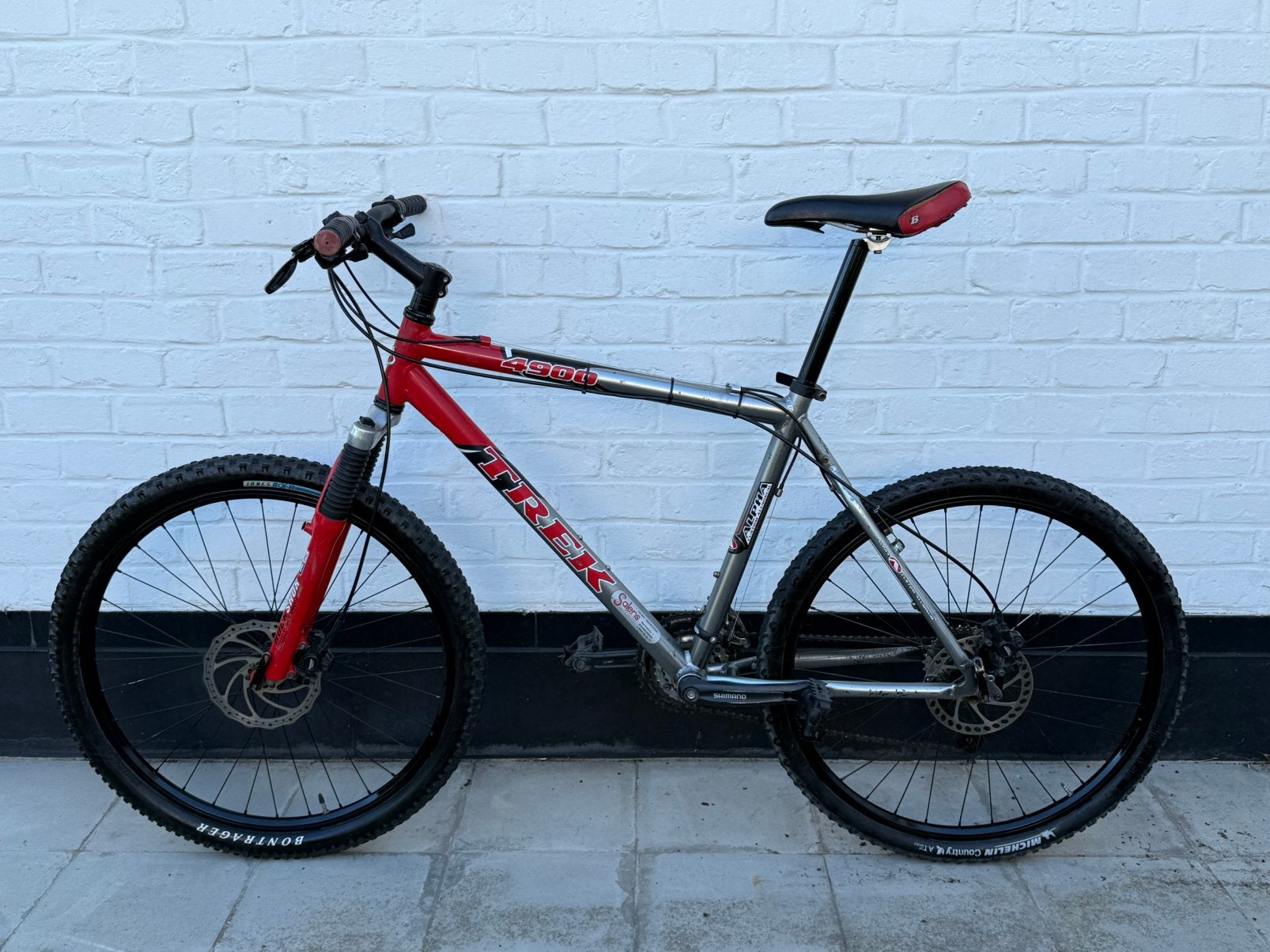 Mountainbike Trek, Minder dan 49 cm, Zo goed als nieuw, Meer dan 20 versnellingen, Schijfrem