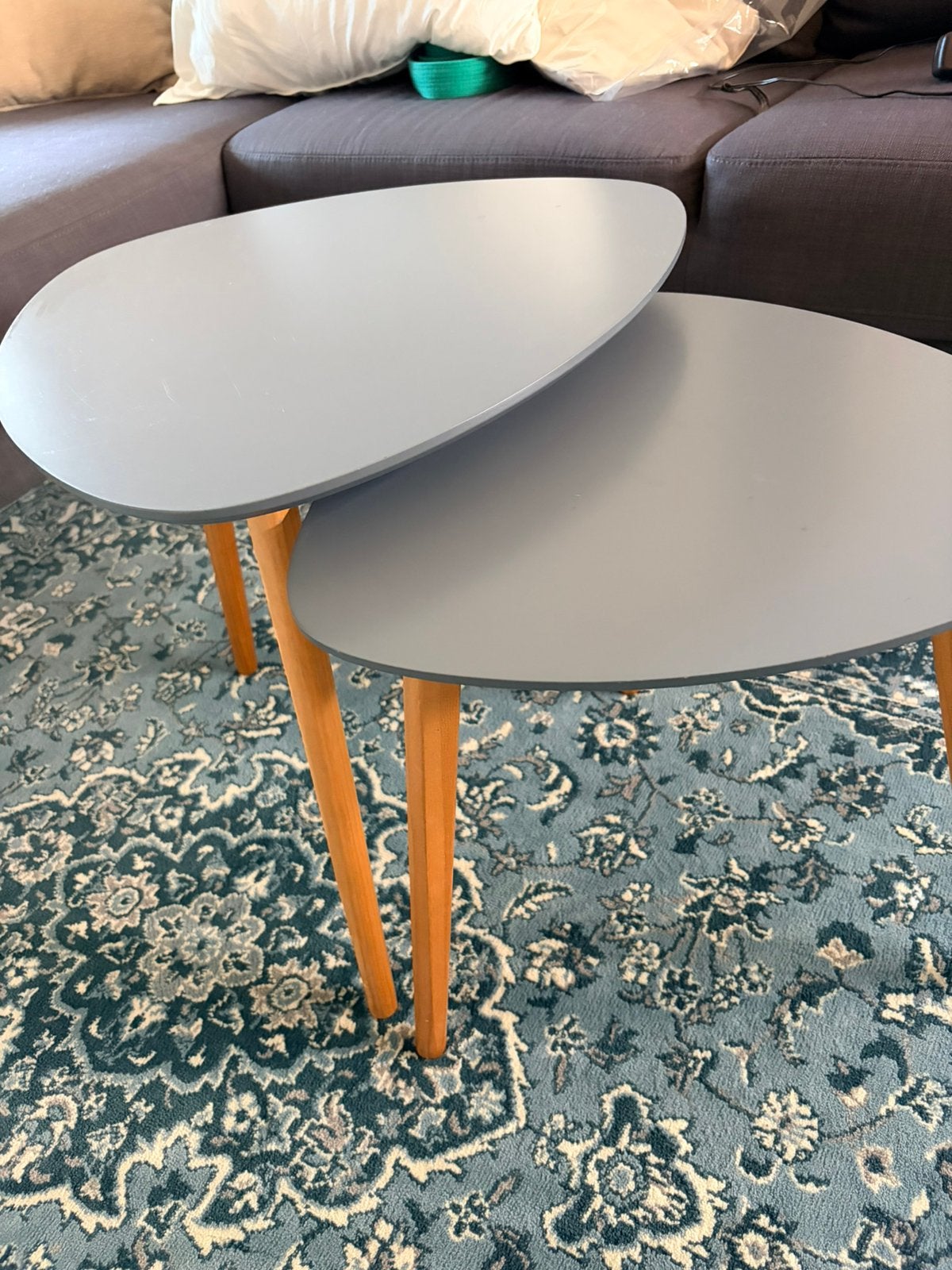 Set de 2 tables, Maison & Meubles, Enlèvement ou Envoi, Comme neuf