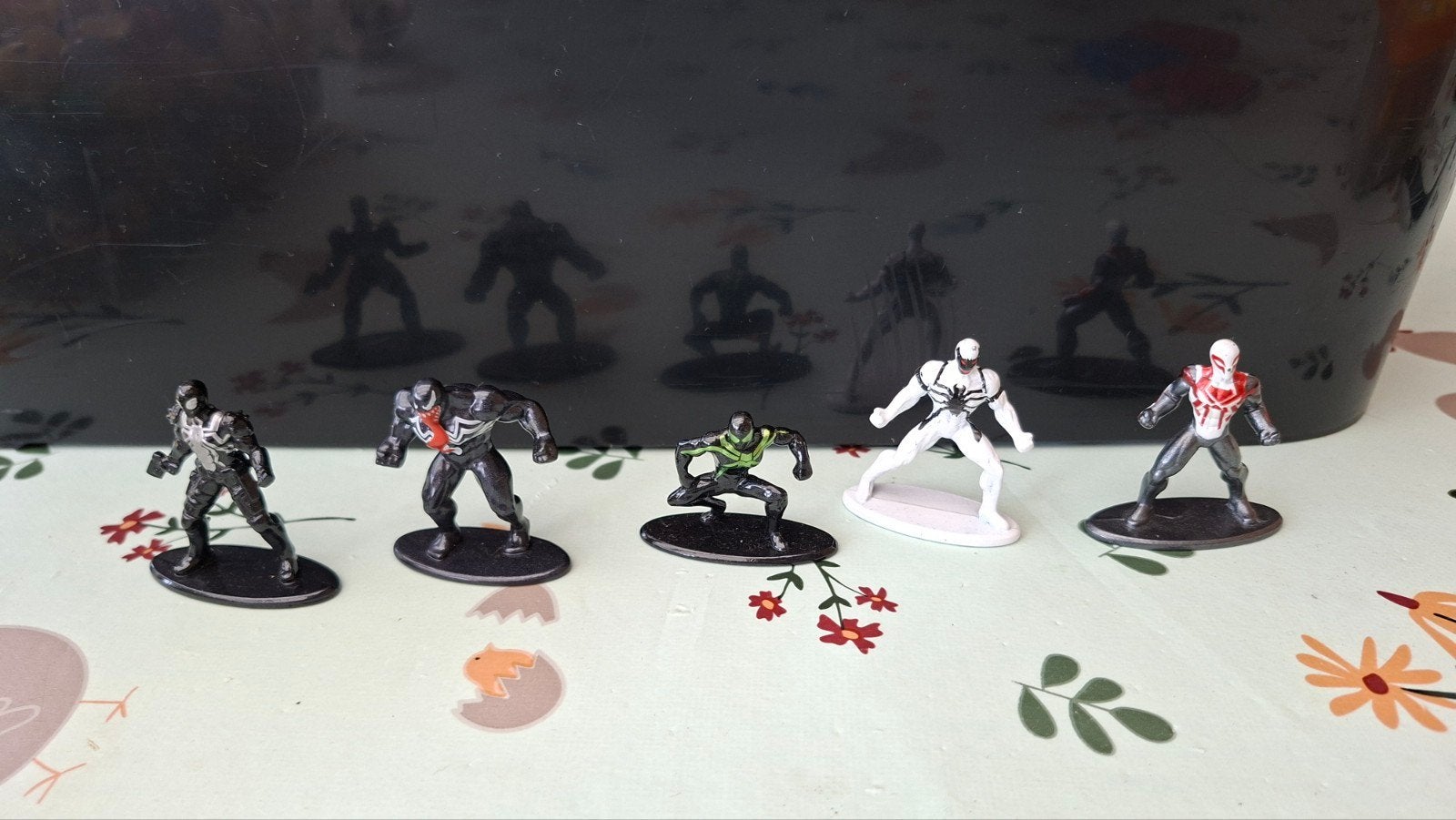 te koop nieuw 5 marvel metalen spiderman figuren, Enlèvement ou Envoi, Neuf