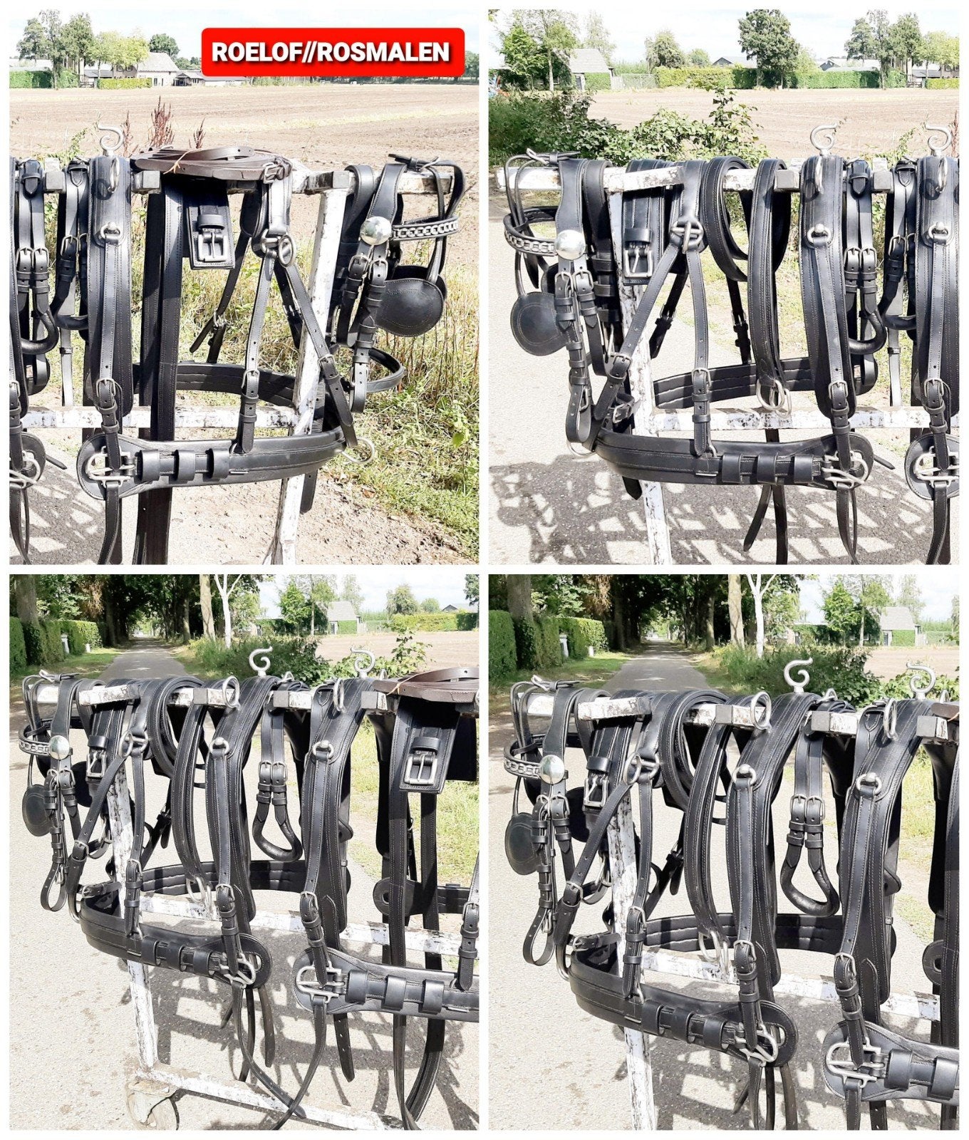 💢 NIEUW GOED COB-MAAT 2 SPAN TUIG 695 €., Dieren en Toebehoren, Ophalen of Verzenden, Zacht onderlegd, Cob