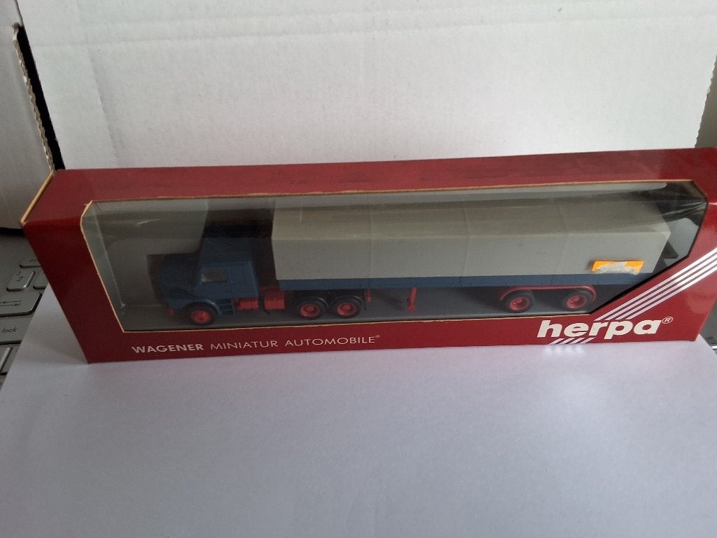 camion HO 1:87 Herpa, Hobby & Loisirs créatifs, Enlèvement ou Envoi, Comme neuf, Bus ou Camion, Herpa