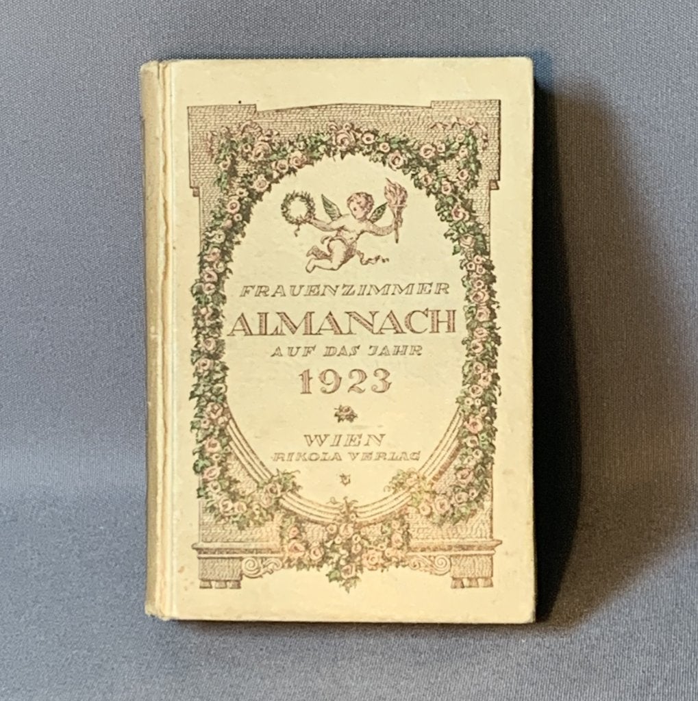 Almanach 1923 Almanak Frauenzimmer, Antiquités & Art, Antiquités | Livres & Manuscrits, Enlèvement ou Envoi