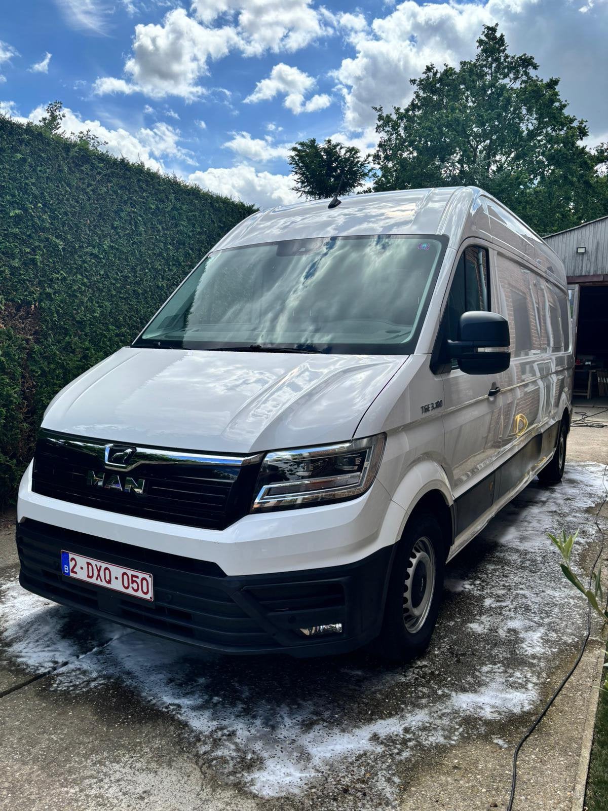 MAN Tge 3.180, Auto's, Euro 5, Stof, Zwart, Wit
