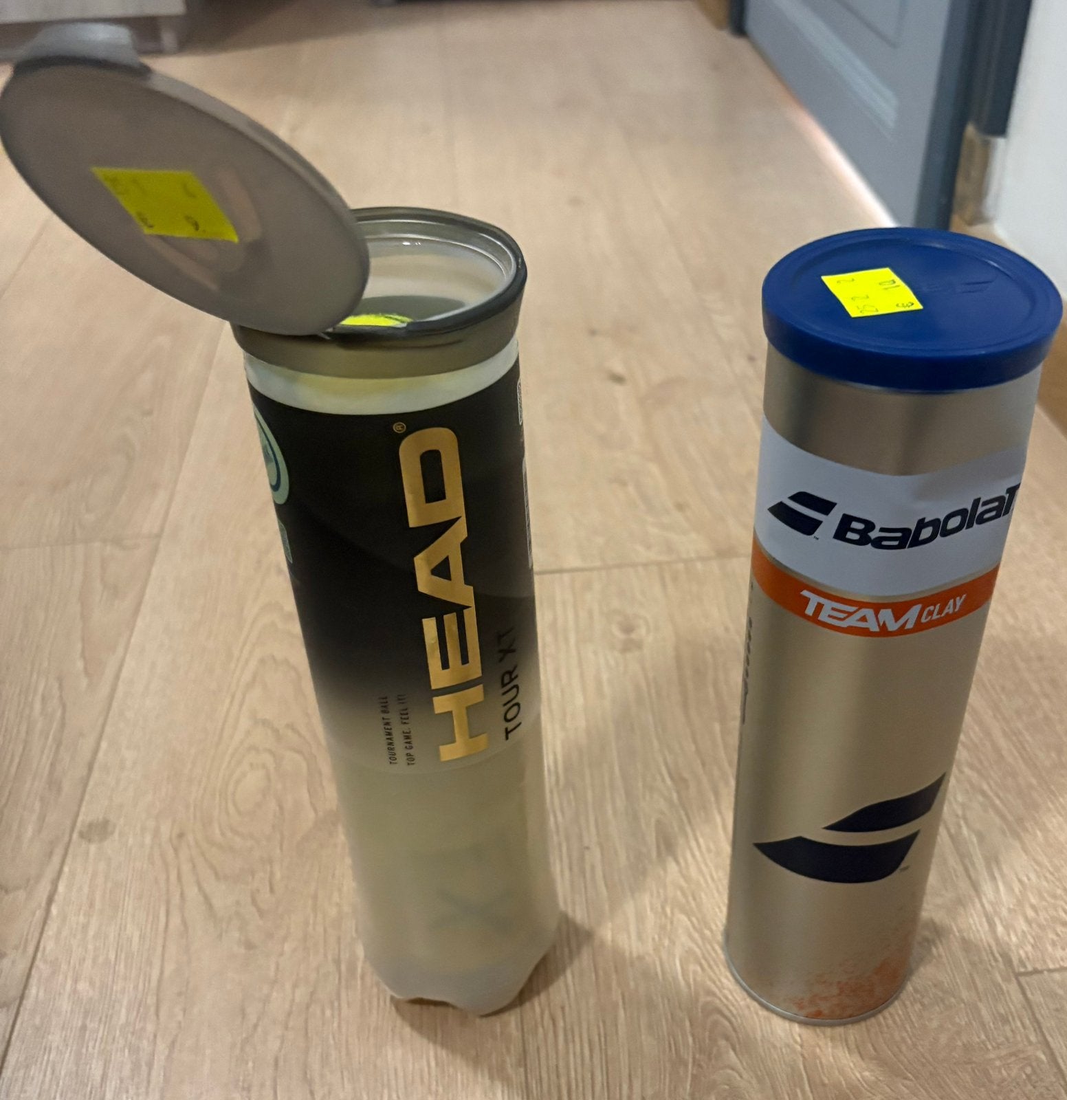Balle de tennis babolat et head, Enlèvement ou Envoi, Comme neuf, Balles, Babolat