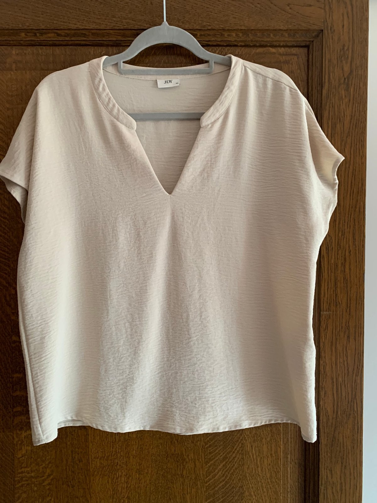 Beige bloesje maat 42 JDY, Kleding | Dames, Ophalen of Verzenden, Zo goed als nieuw, Maat 42/44 (L), Beige