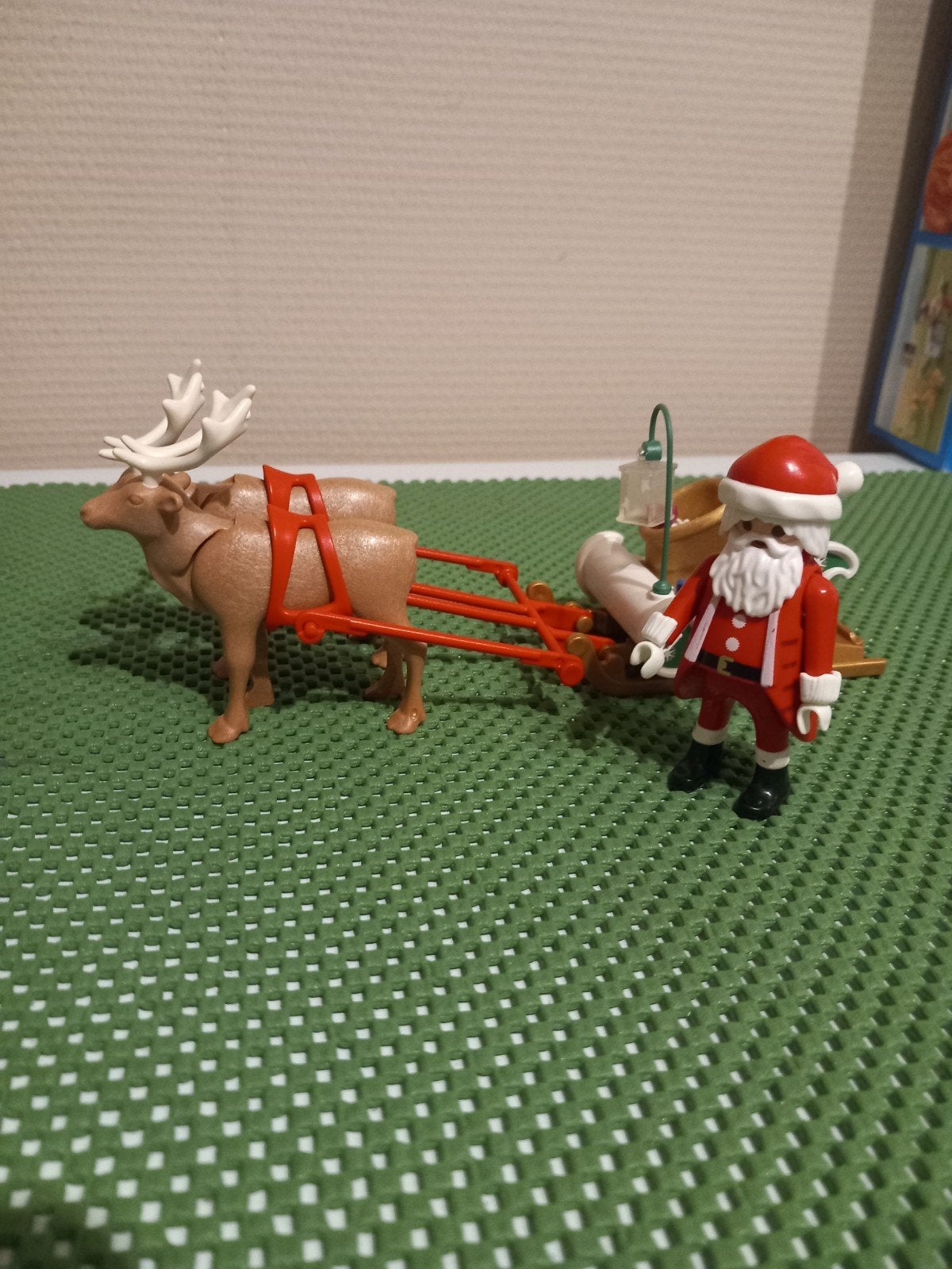 playmobil kerstman met slee, Kinderen en Baby's, Ophalen, Complete set, Zo goed als nieuw, Figuren