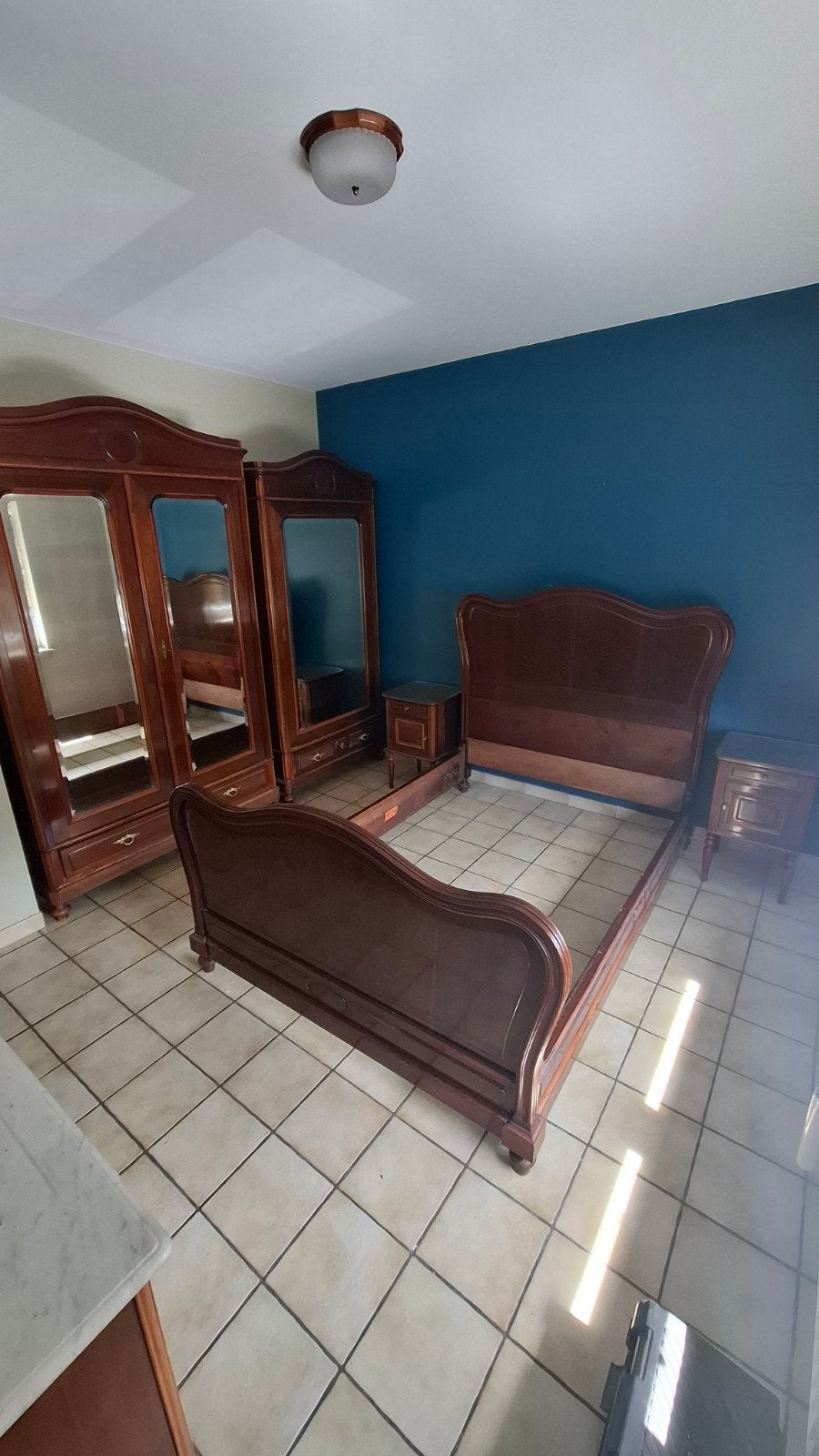 chambre à couche en acajou
