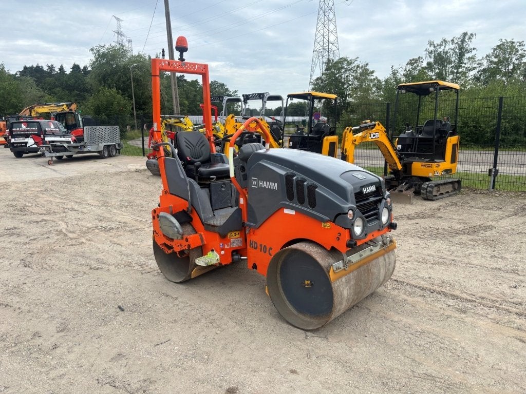Zitwals Hamm HD10C VV, Ophalen, Graafmachine