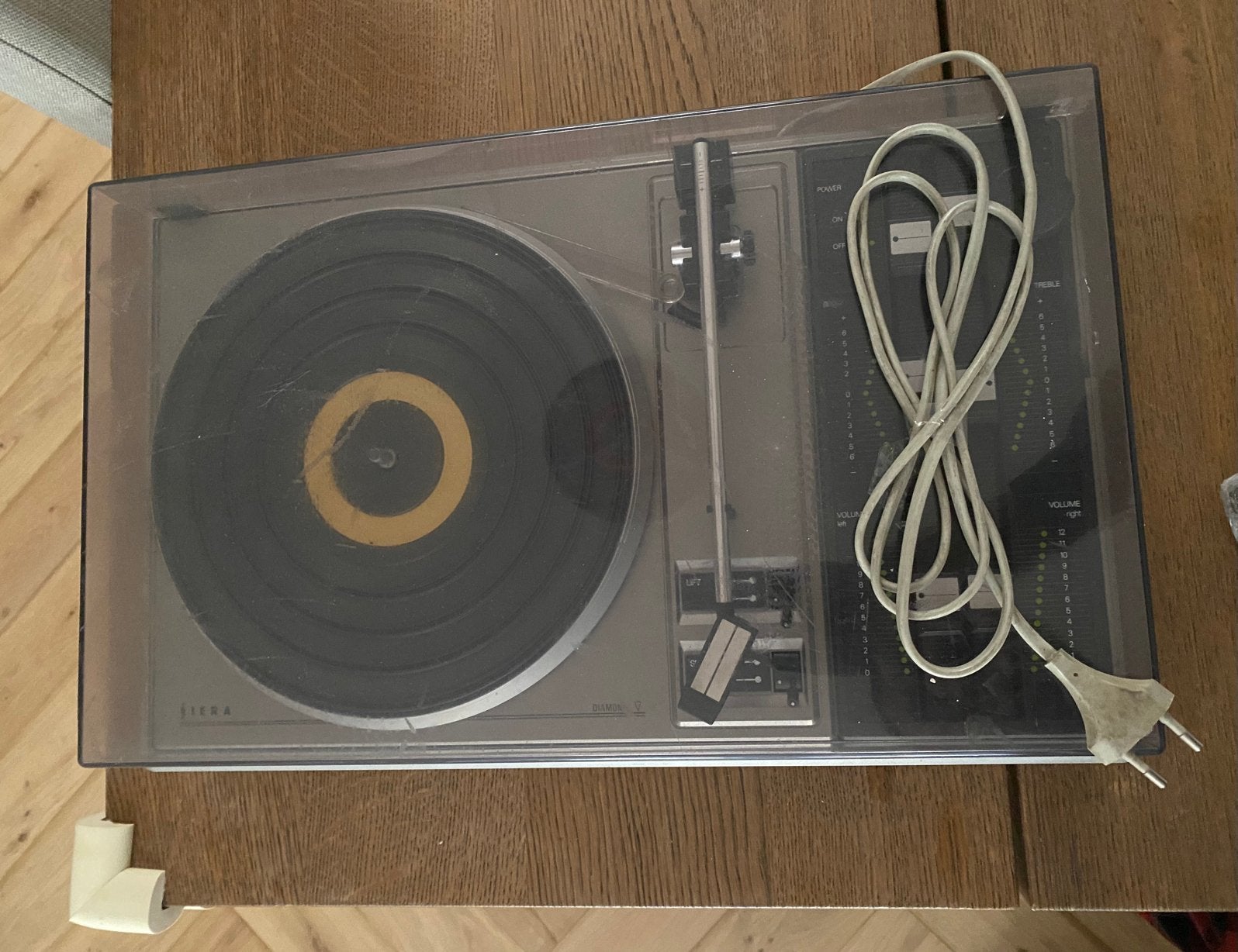 Tourne-disque SIERRA, TV, Hi-fi & Vidéo, Enlèvement, Comme neuf, Tourne-disque