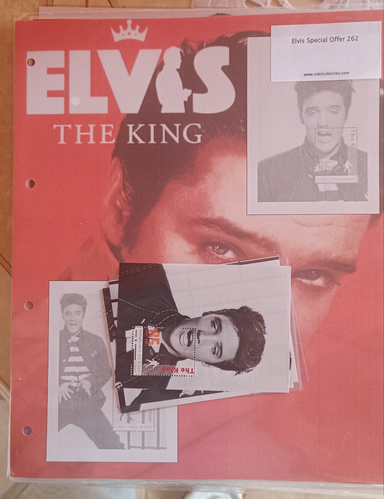 Elvis zegels, Postzegels en Munten, Ophalen of Verzenden, Postfris
