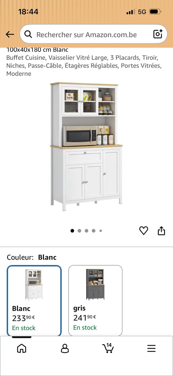 Meuble NEUF de cuisine, Maison & Meubles, Enlèvement, Comme neuf