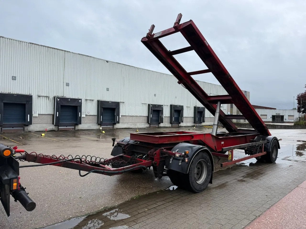 Trax Kip aanhanger / TÜV NEU / Hydraulische vergrendeling, Auto's, Overige brandstoffen, Bedrijf, Aanhangers en Opleggers, Te koop