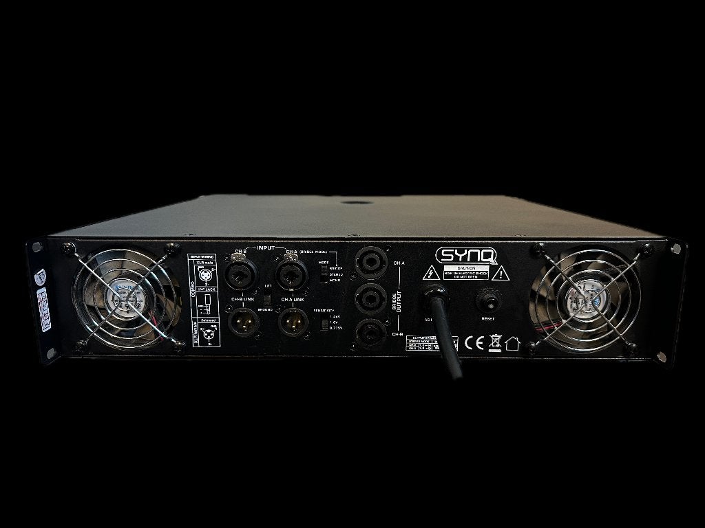Sub Synq 212 plus Ampli SunQ PE-2400, Enlèvement, Comme neuf