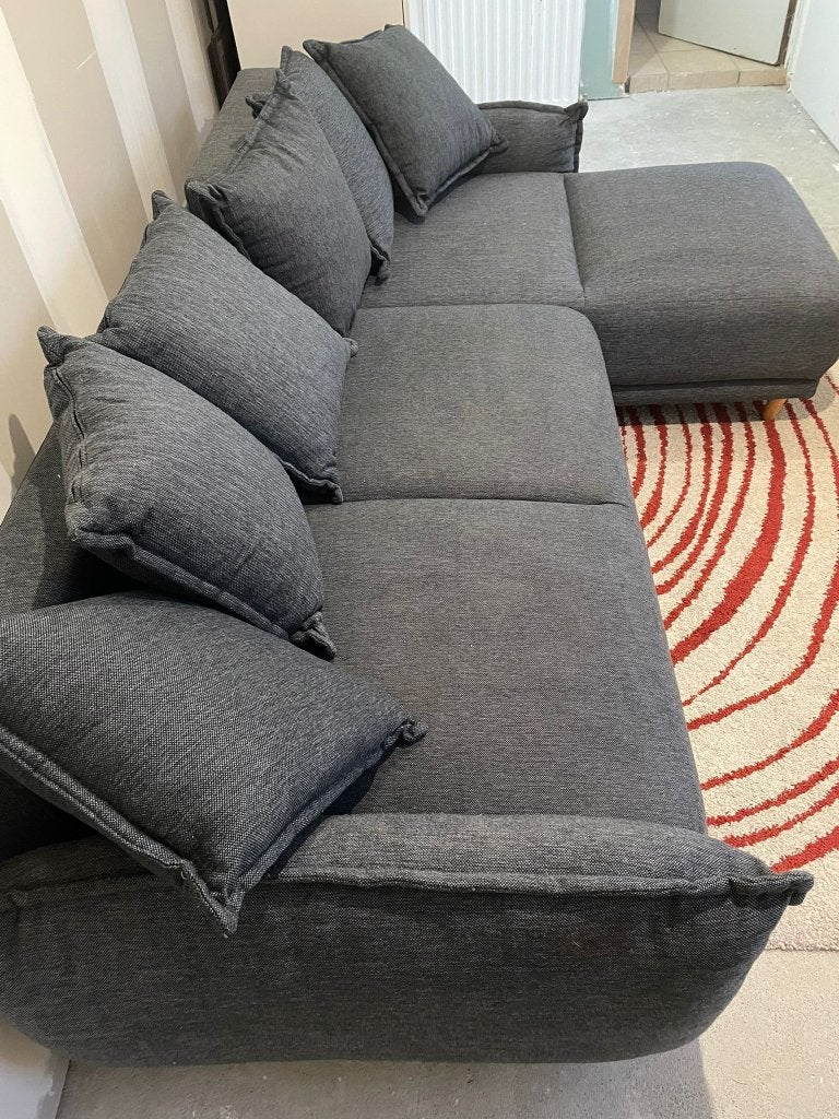 Canapé d'angle convertible, Maison & Meubles, Canapés | Salons, Utilisé, Banc d'angle, Trois personnes, 200 à 250 cm, 125 à 150 cm